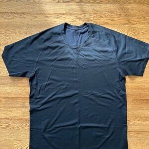 Lululemon Metal Vent Tech Short Sleeve  - Navy - Large